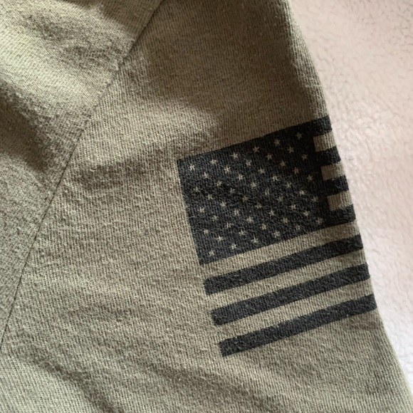 UNDER ARMOUR Freedom United States OF America Youth XS Tee Shirt Military - Picture 3 of 9